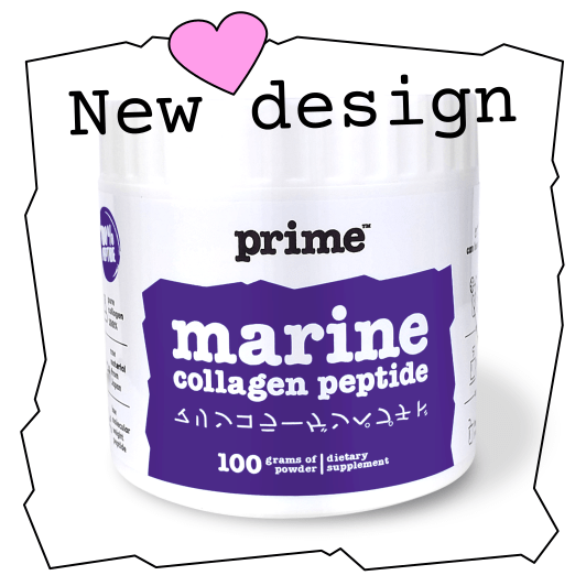 collagen peptide new packaging design